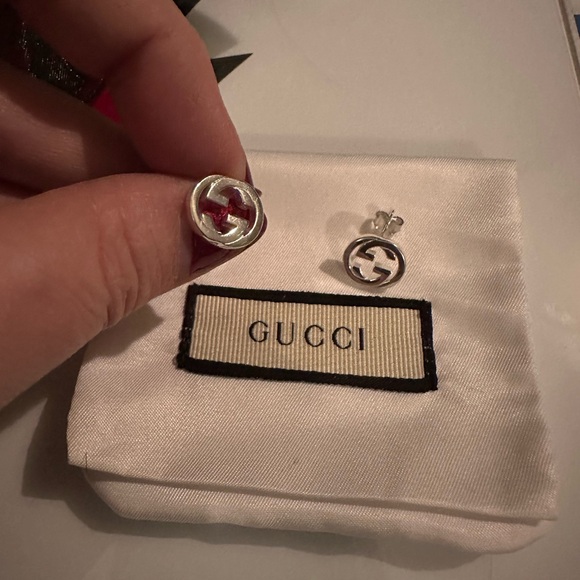 GUCCI Earrings in 925 Sterling Silver. - Picture 1 of 4